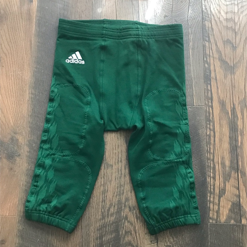 Adidas Mens Techfit Primeknit Football Pant Dark Green Large